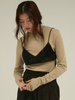 velor reversible bustier