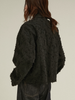 shaggy jacquard shirt