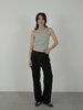 two piece sheer long tee