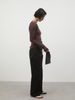 two piece sheer long tee