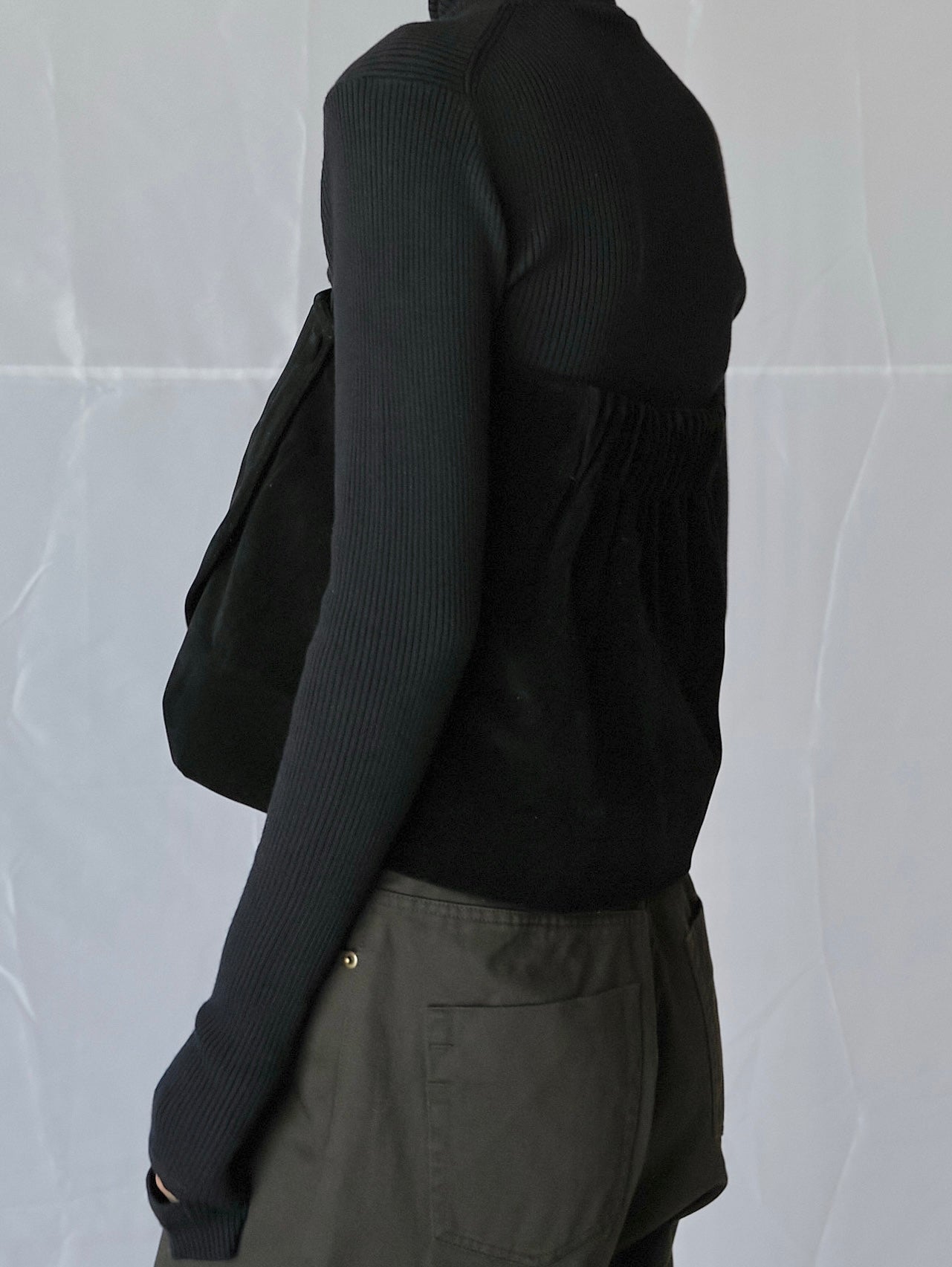 2way eco suede bustier – LA PEAU DE GEM