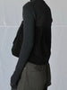 2way eco suede bustier