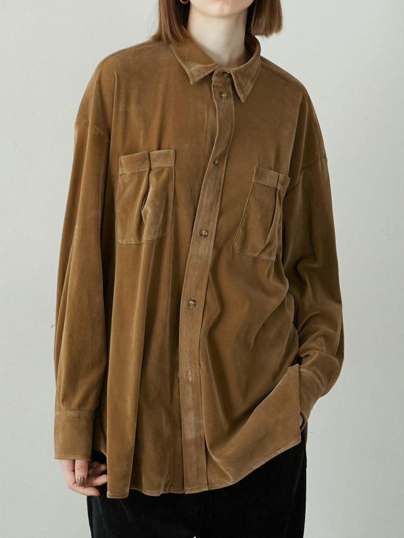 velour shirt