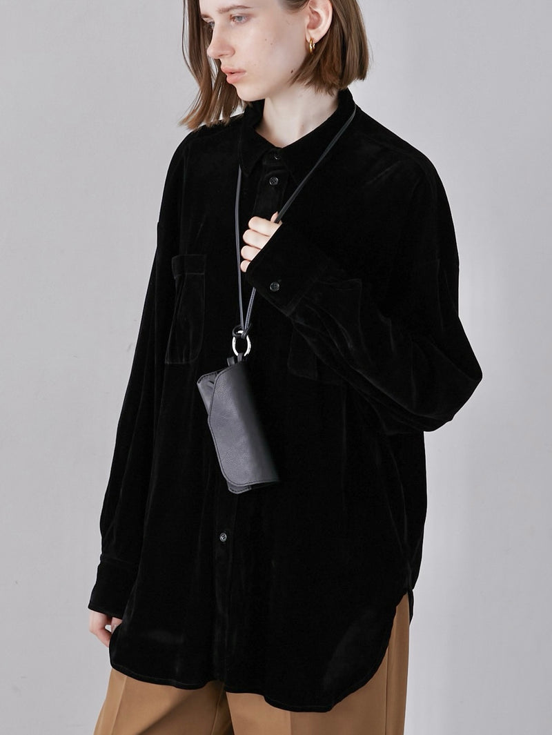 velour shirt