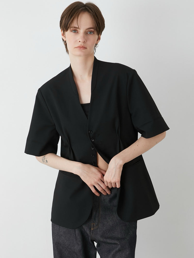 halfsleeve hole jacket