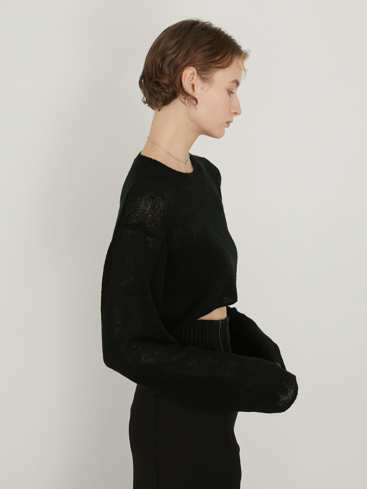 LA PEAU DE GEM. LA PEAU DE GEM velour shirt