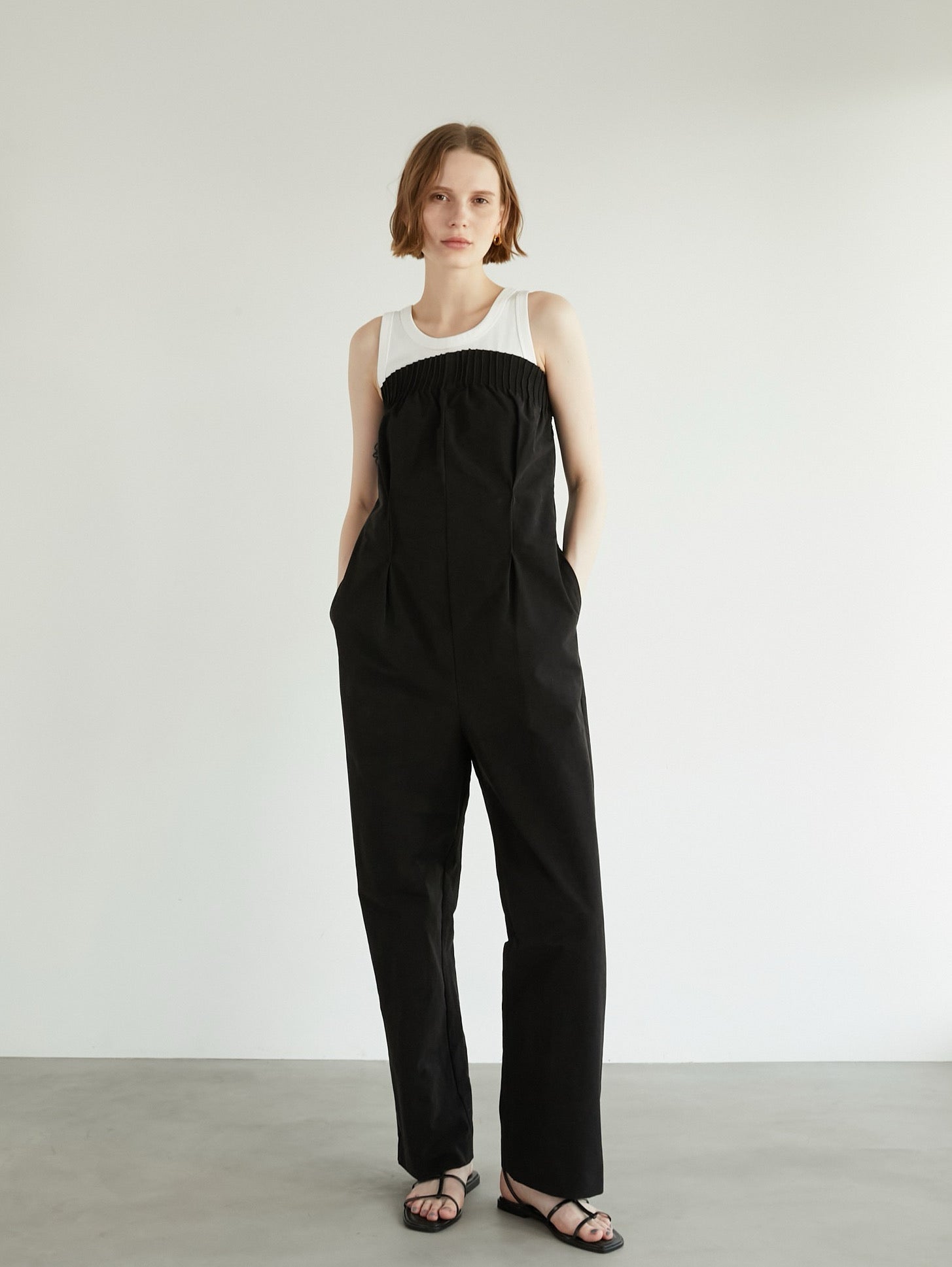 LA PEAU DE GEM】bare top rompers