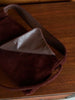 double shoulder suede bag[suede]