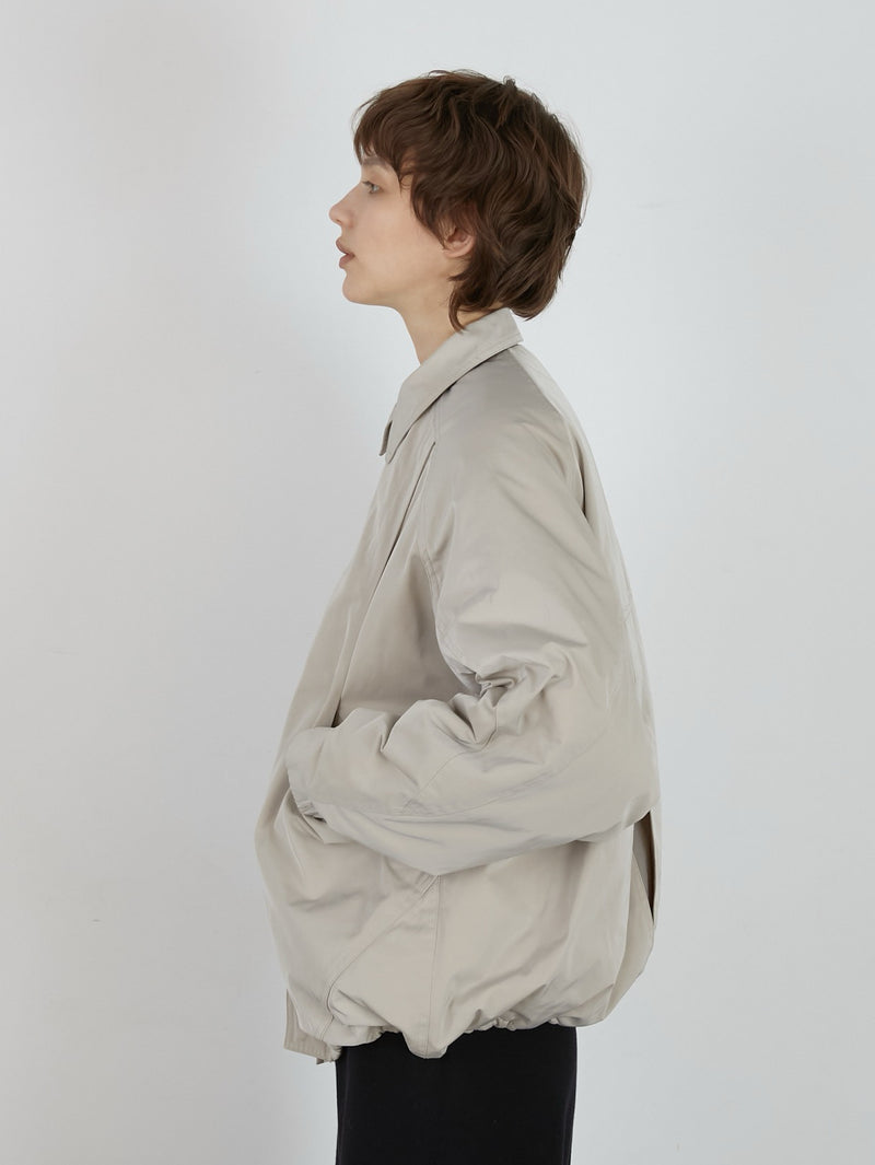zip puff blouson