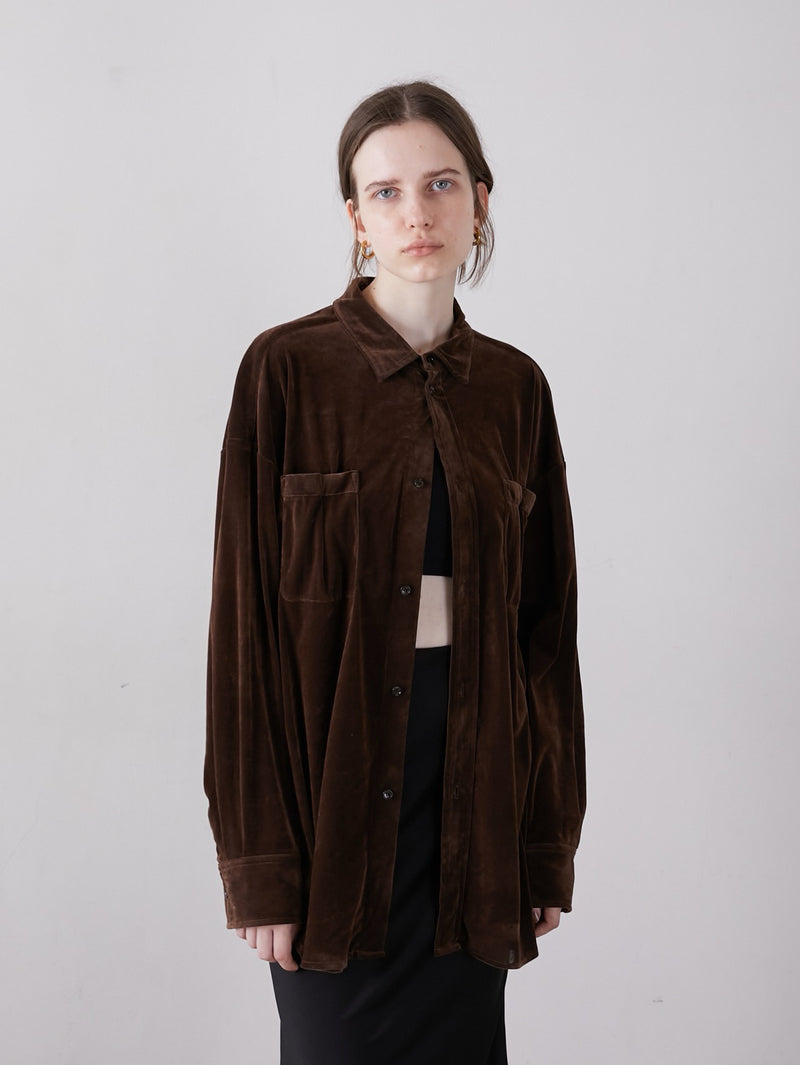 velour shirt