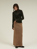 silhouette knit skirt