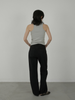 two piece sheer long tee