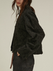 shaggy jacquard shirt