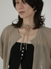 sheer short cardigan