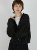 luxe shaggy cardigan