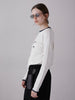 sheer print tee