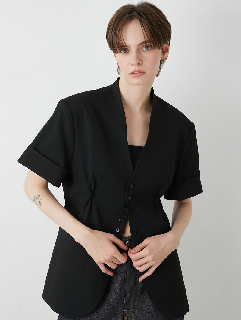 halfsleeve hole jacket