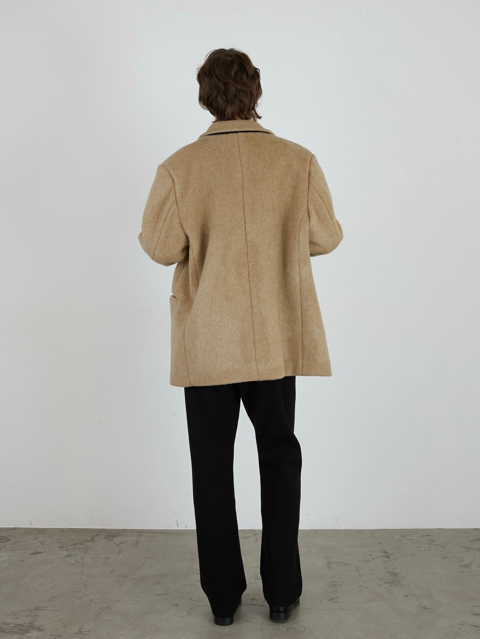 【LA PEAU DE GEM】melton jacket outer melton jacket outer – LA PEAU DE GEM