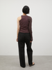 two piece sheer long tee