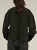 shaggy jacquard shirt