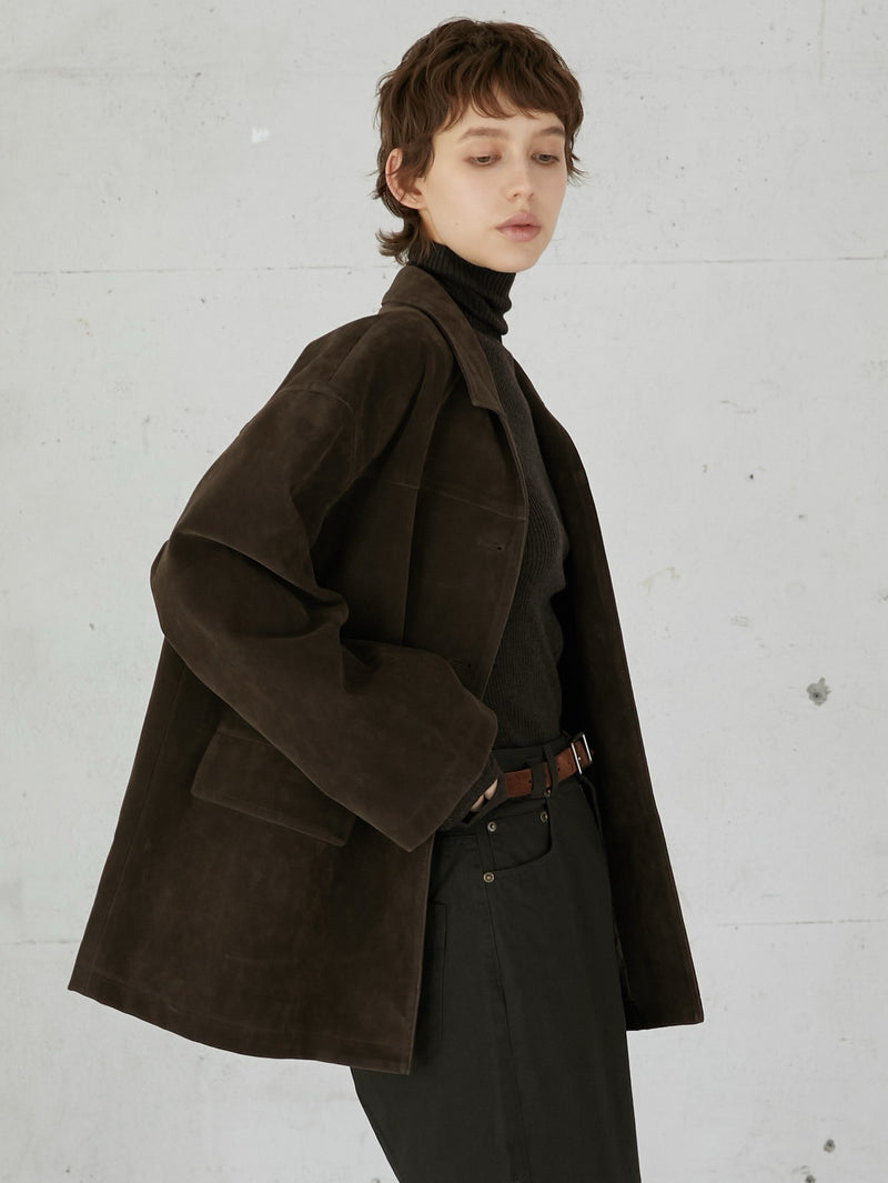 eco suede coverall