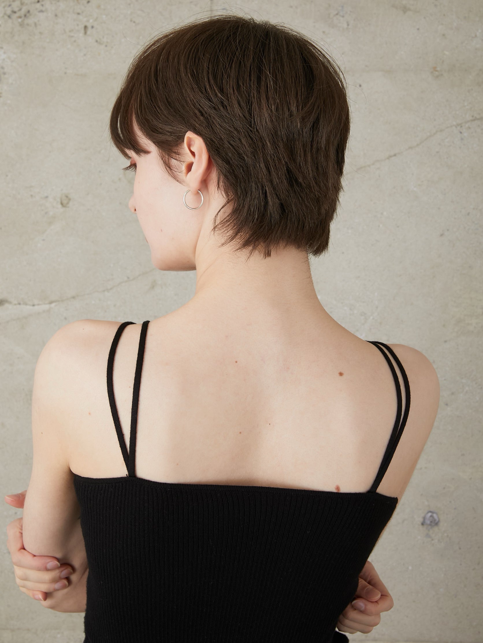 一回短時間着用 ラポドゥジェムtwo piece long cami knit two piece long cami knit – LA PEAU DE GEM