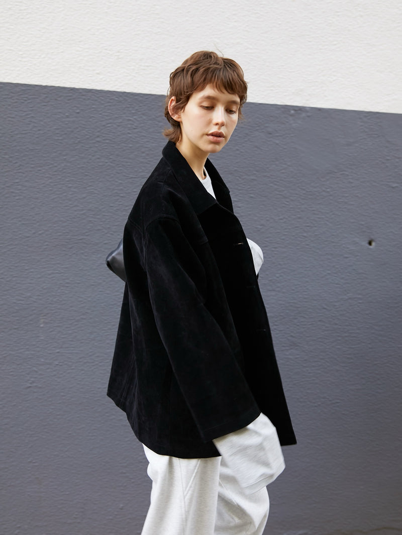 eco suede coverall