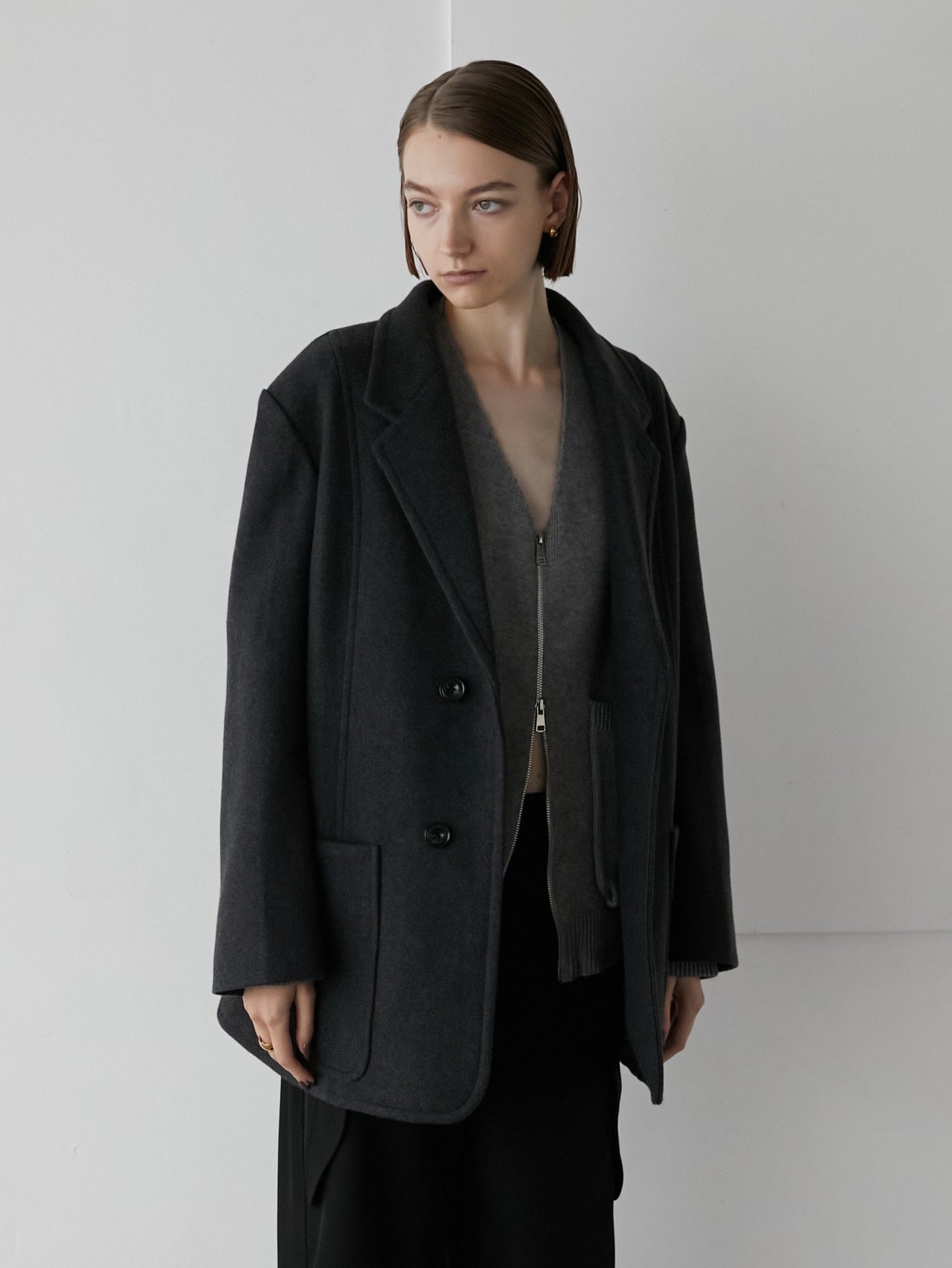 la peau de gem tailored jacket coat コート