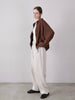 cutwork corduroy pants