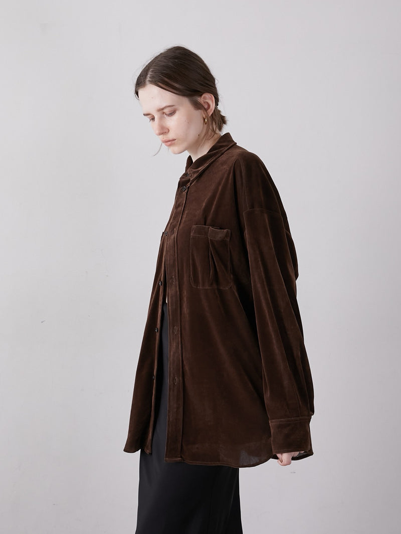 velour shirt