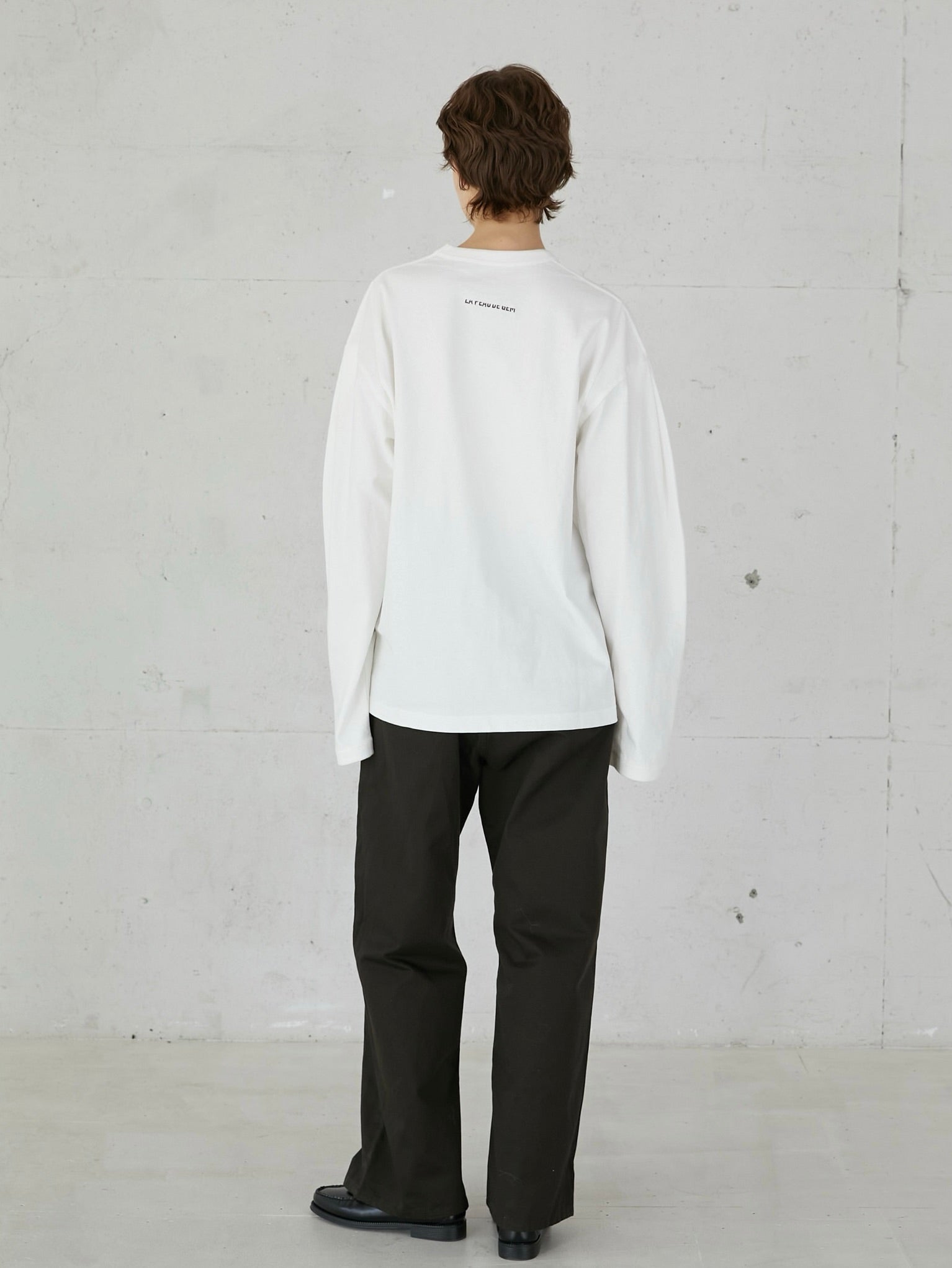 sleeve tuck long tee – LA PEAU DE GEM