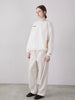 cutwork corduroy pants