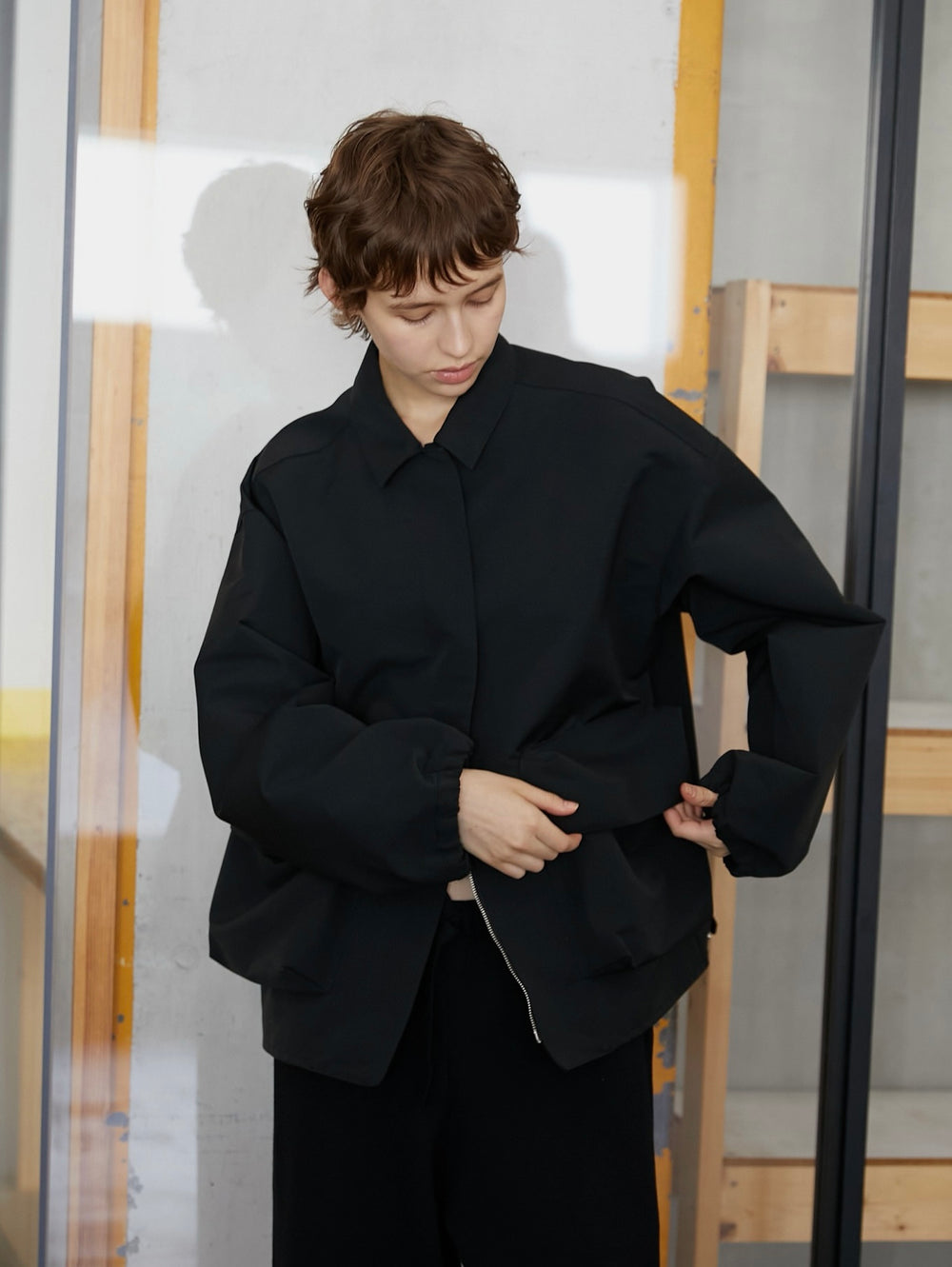 3D pocket blouson