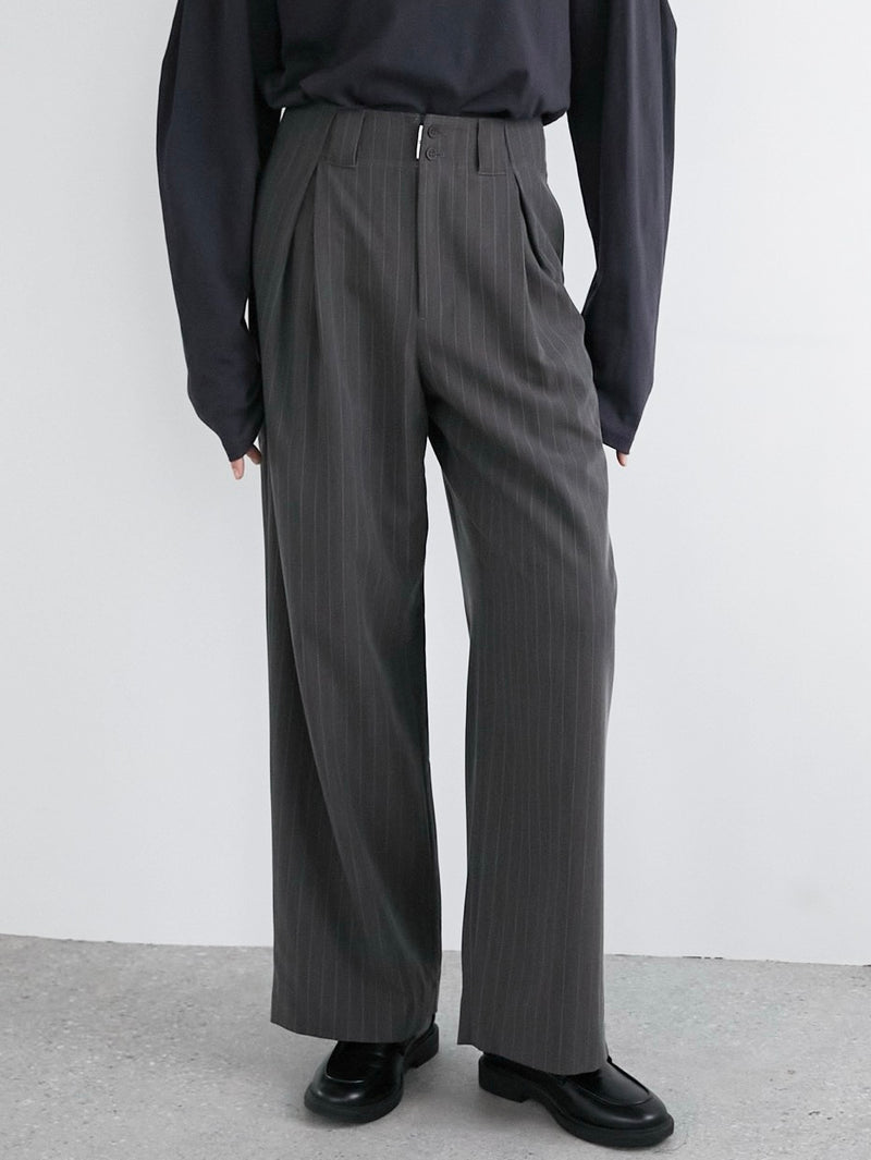 pinstripe slacks