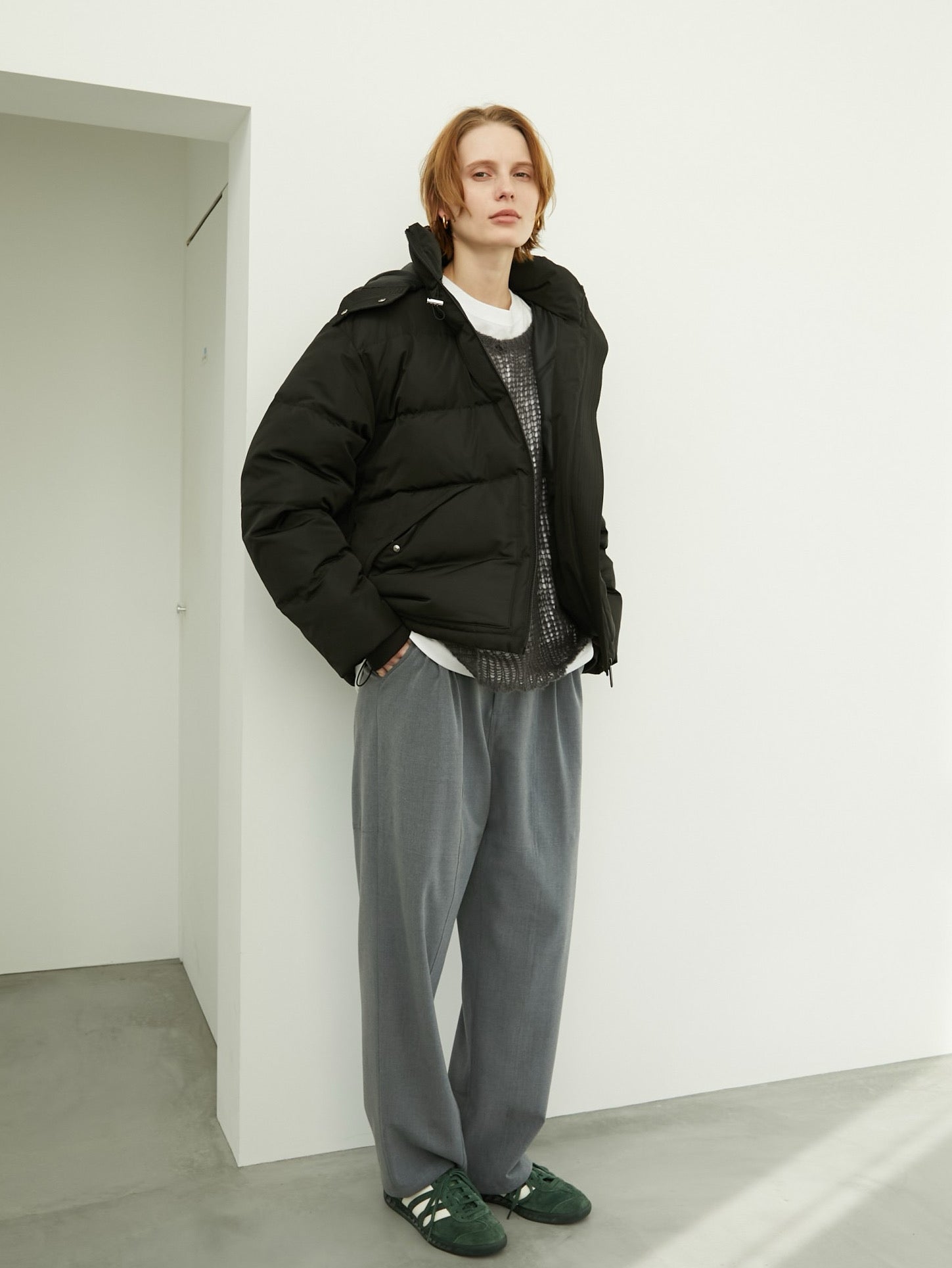 SALE]hood down jacket – LA PEAU DE GEM