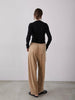 washable full button knit