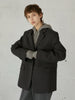 check single breasted jacket