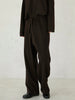 antipilling knit pants(brown)