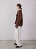 cutwork corduroy pants