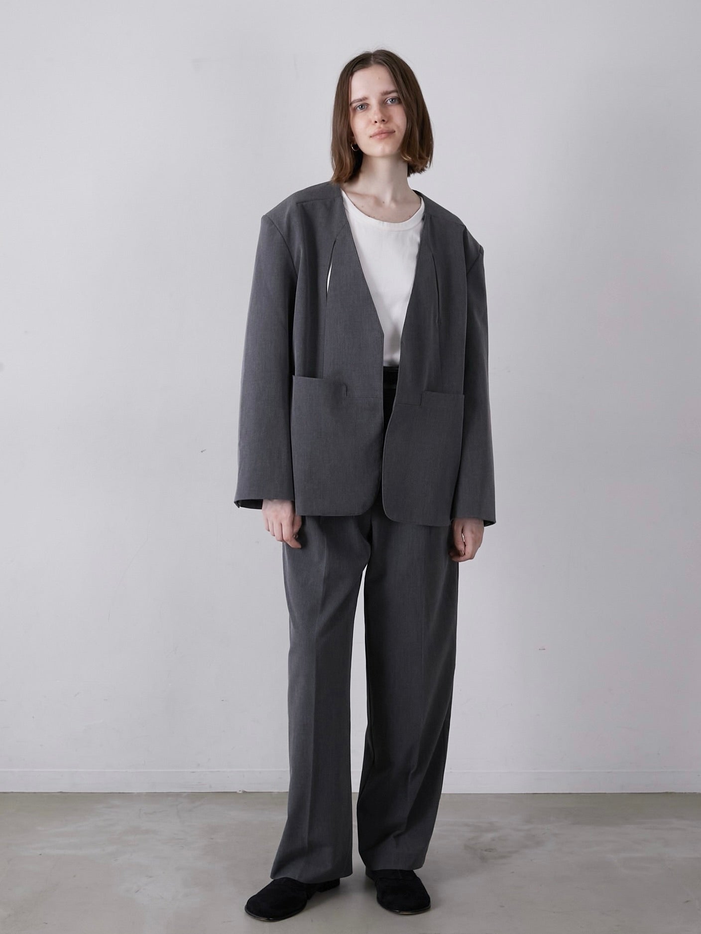 heavy slacks – LA PEAU DE GEM