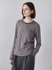 sheer print tee
