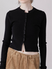 washable full button knit