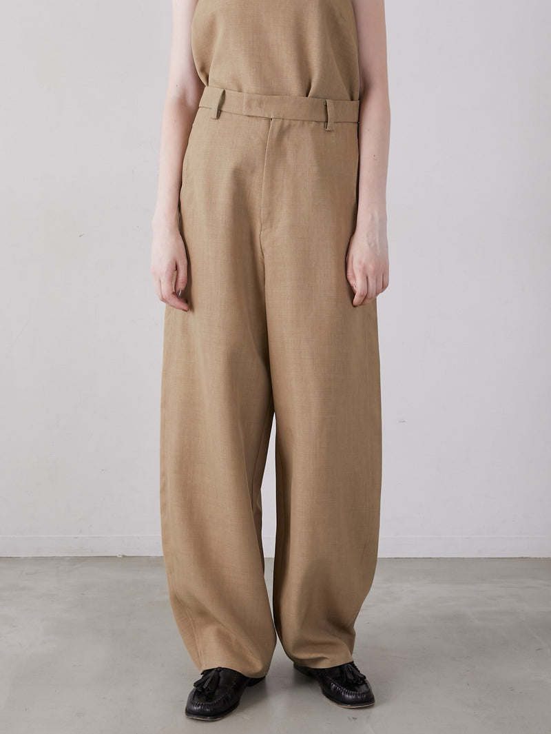 [8/21発売]wide cocoon pants