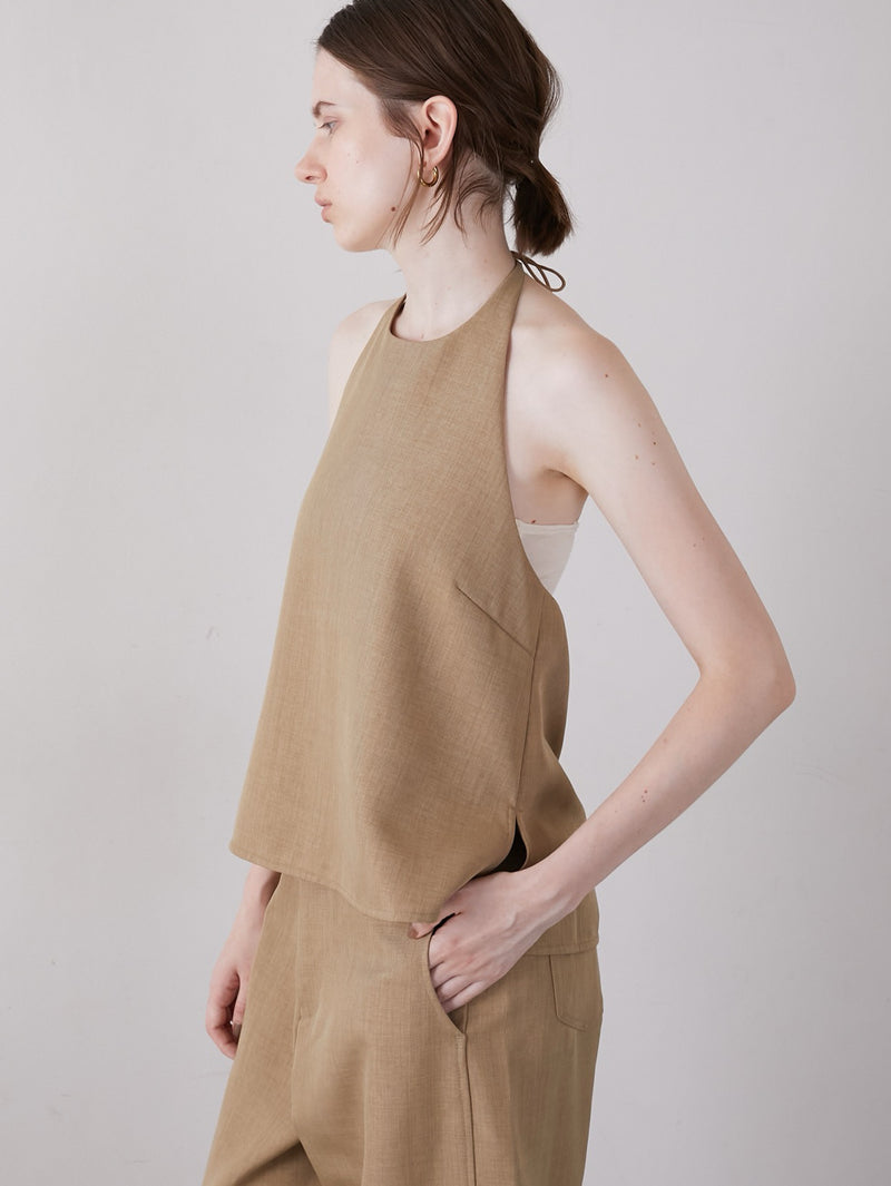 [8/21発売]backless halter neck