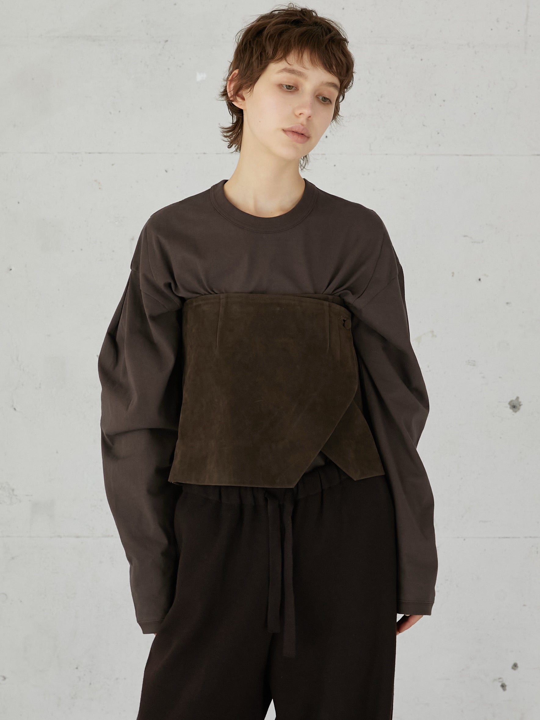 トップス LA PEAU DE GEM jacquard camisole jacket トップス LA PEAU DE GEM jacquard camisole jacket 商品 – LA