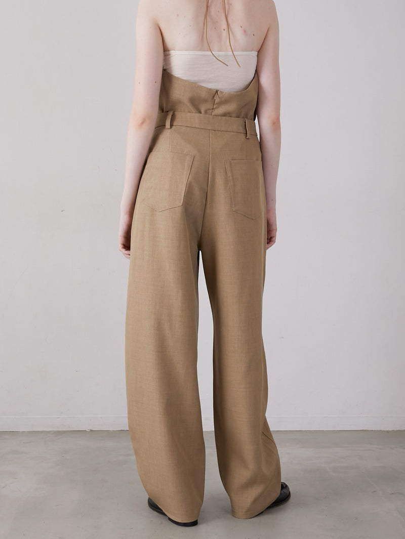 [8/21発売]wide cocoon pants