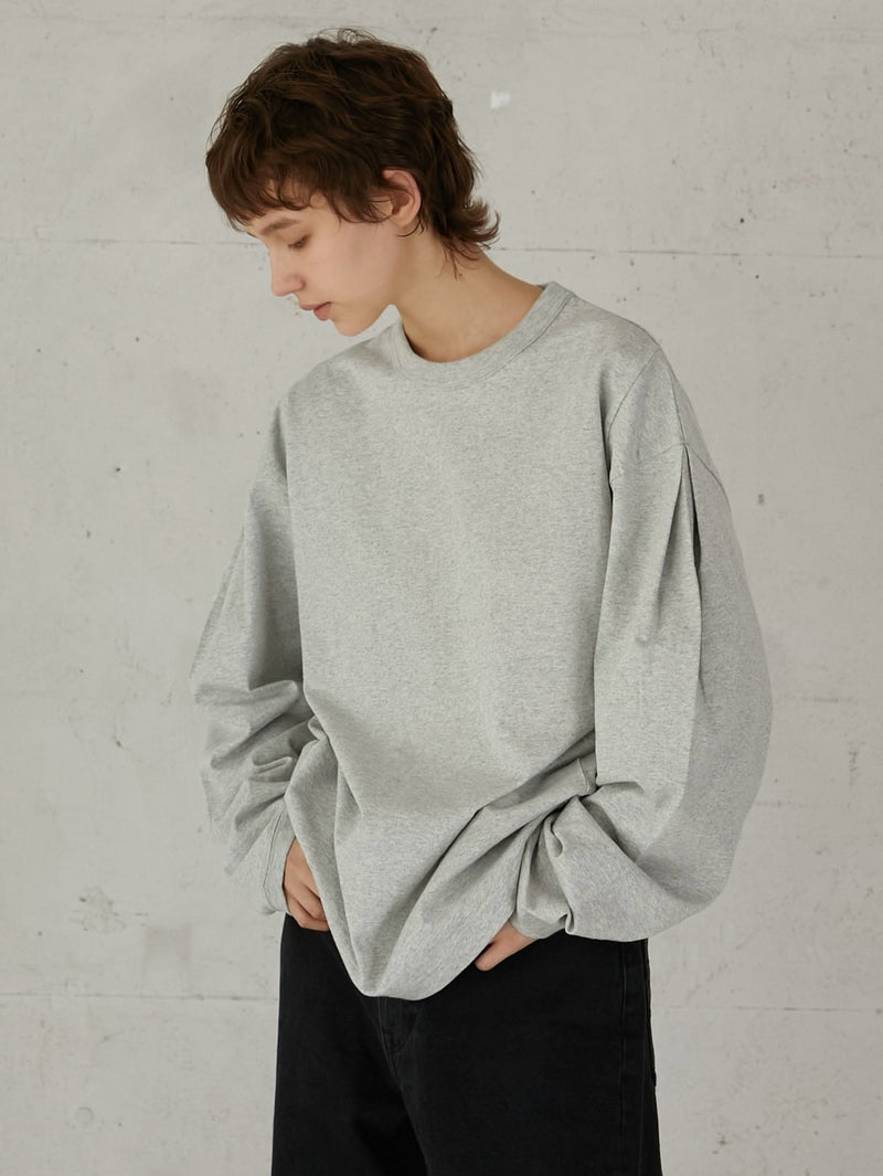sleeve tuck long tee