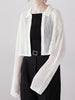 [8/21発売]mesh polo cardigan