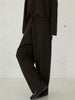 antipilling knit pants(brown)