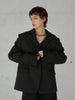 check single breasted jacket